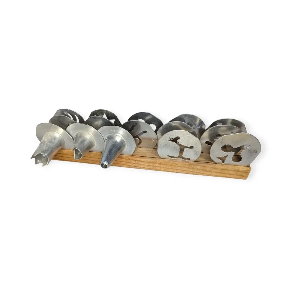 Vintage Mirro Cookie Press & Decorator Set